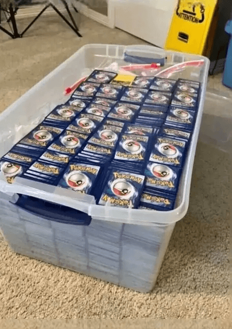 Mixed Pokemon card collection